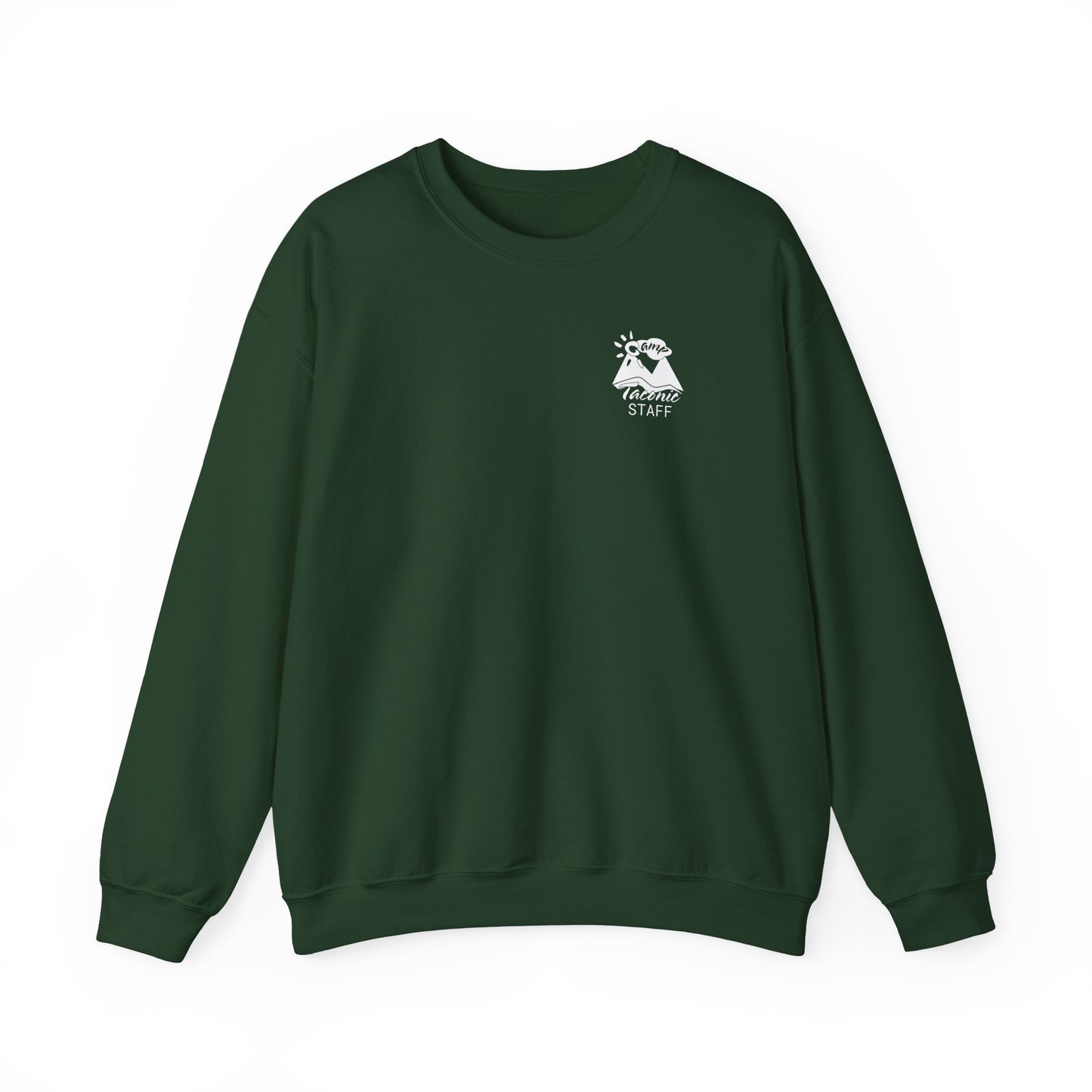 White Logo Crewneck