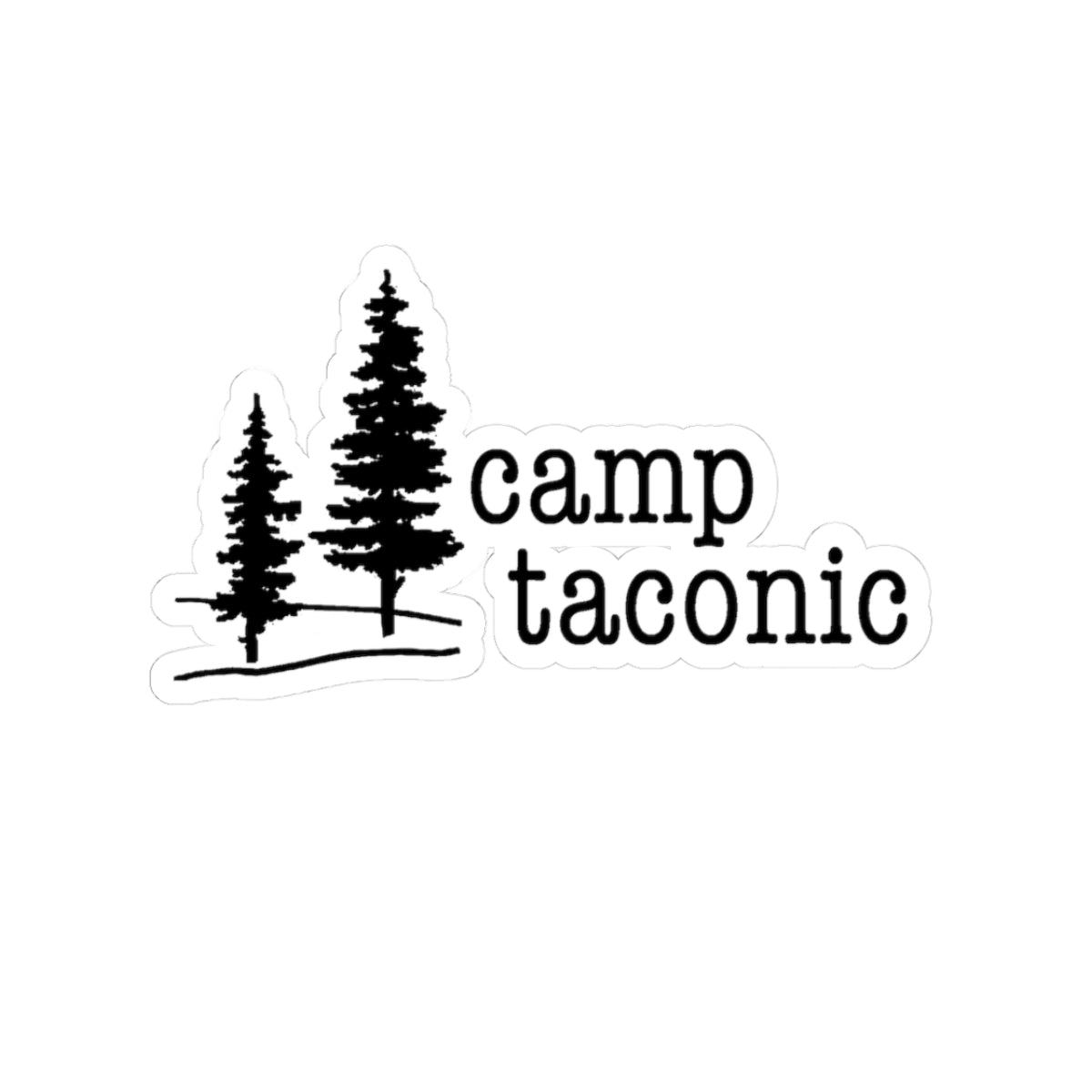 Camp Taconic Retro Logo Sticker