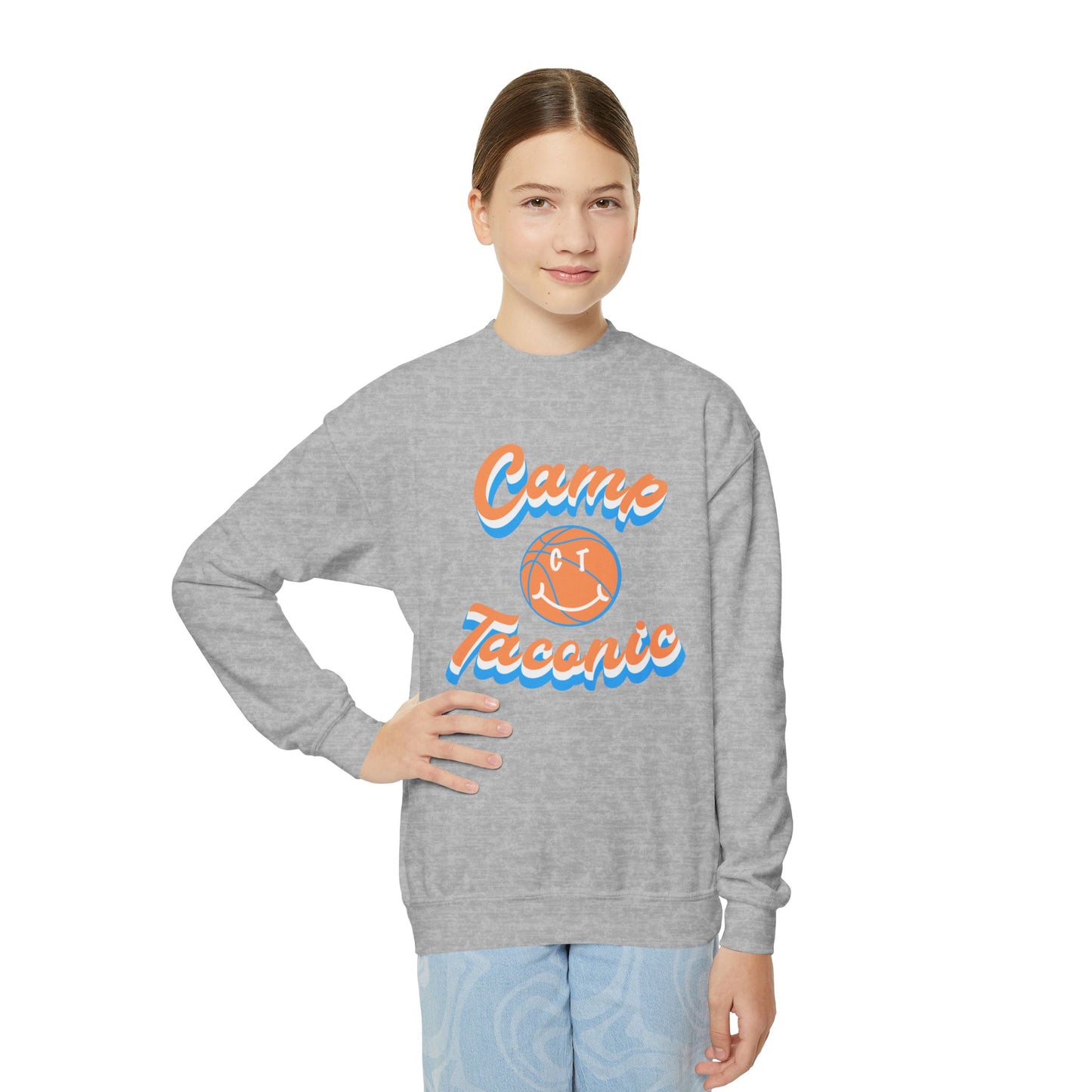 CT Basketball Youth Crewneck