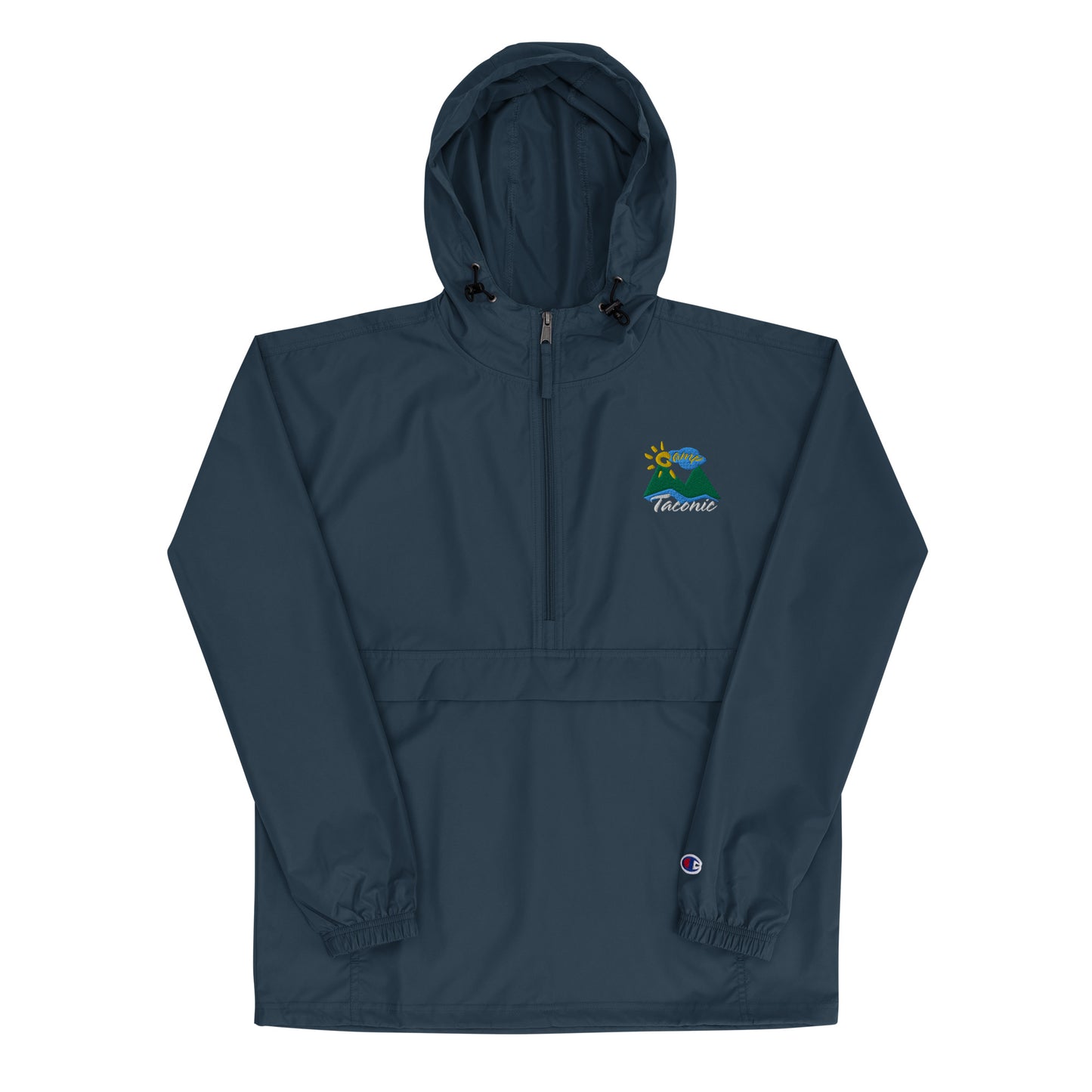 Embroidered Champion Pullover Jacket