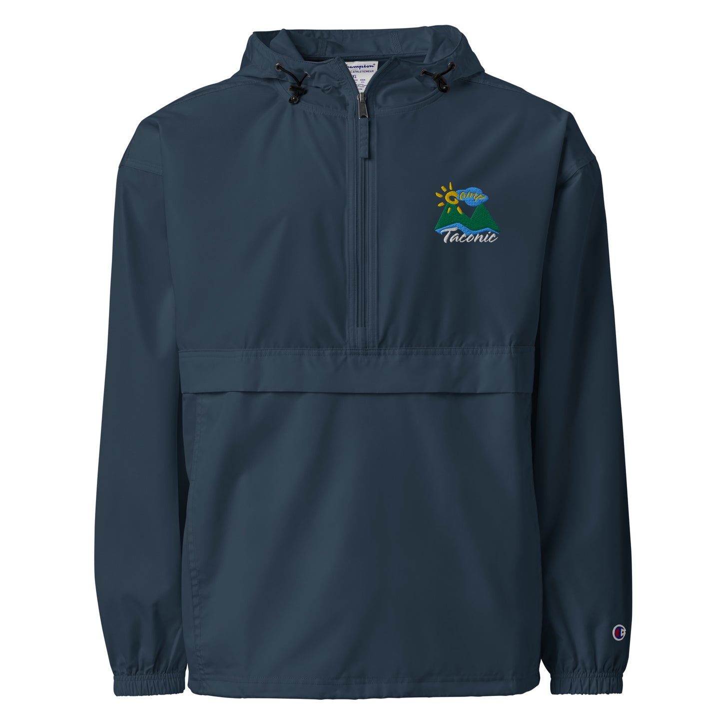 Embroidered Champion Pullover Jacket