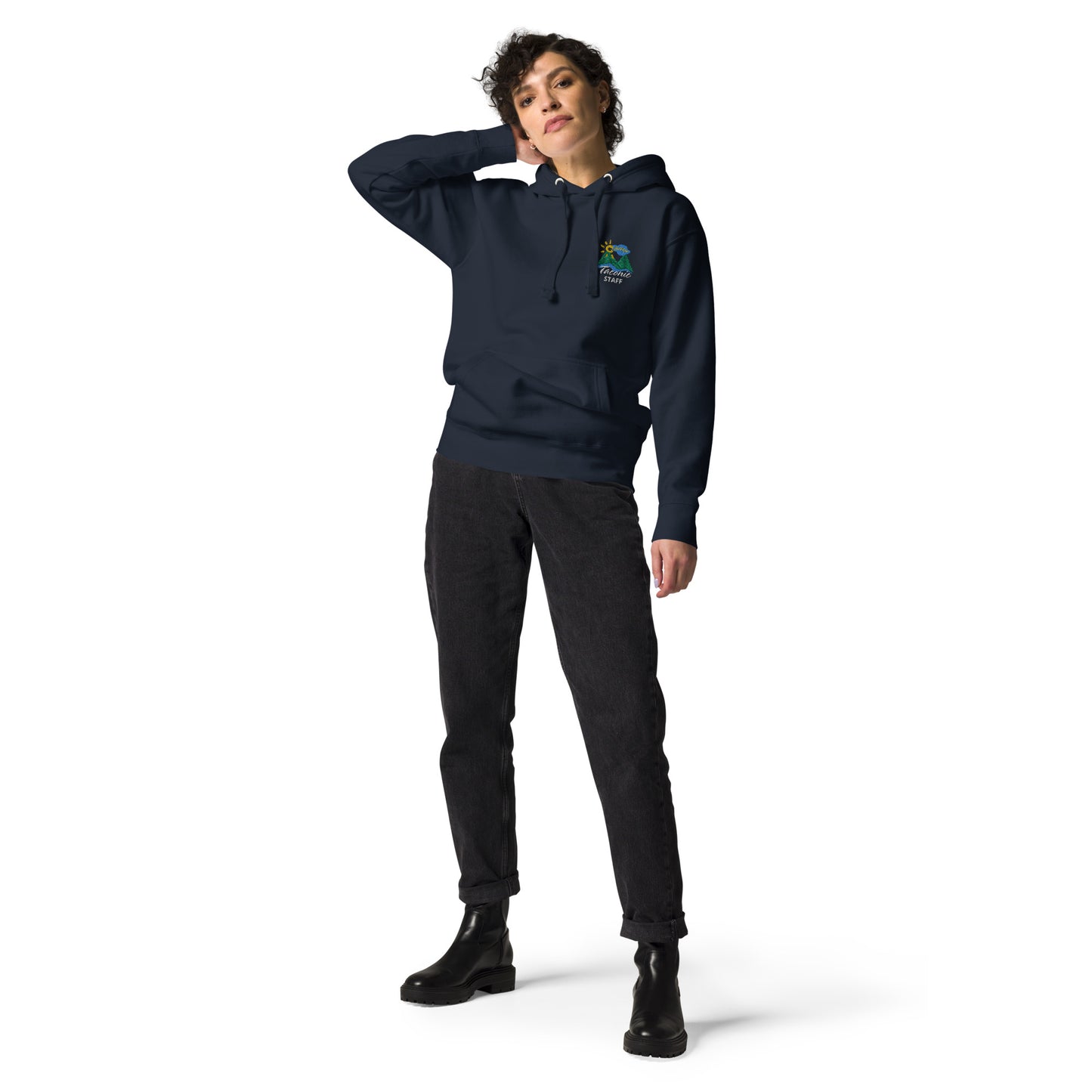 Staff Embroidered Hoodie
