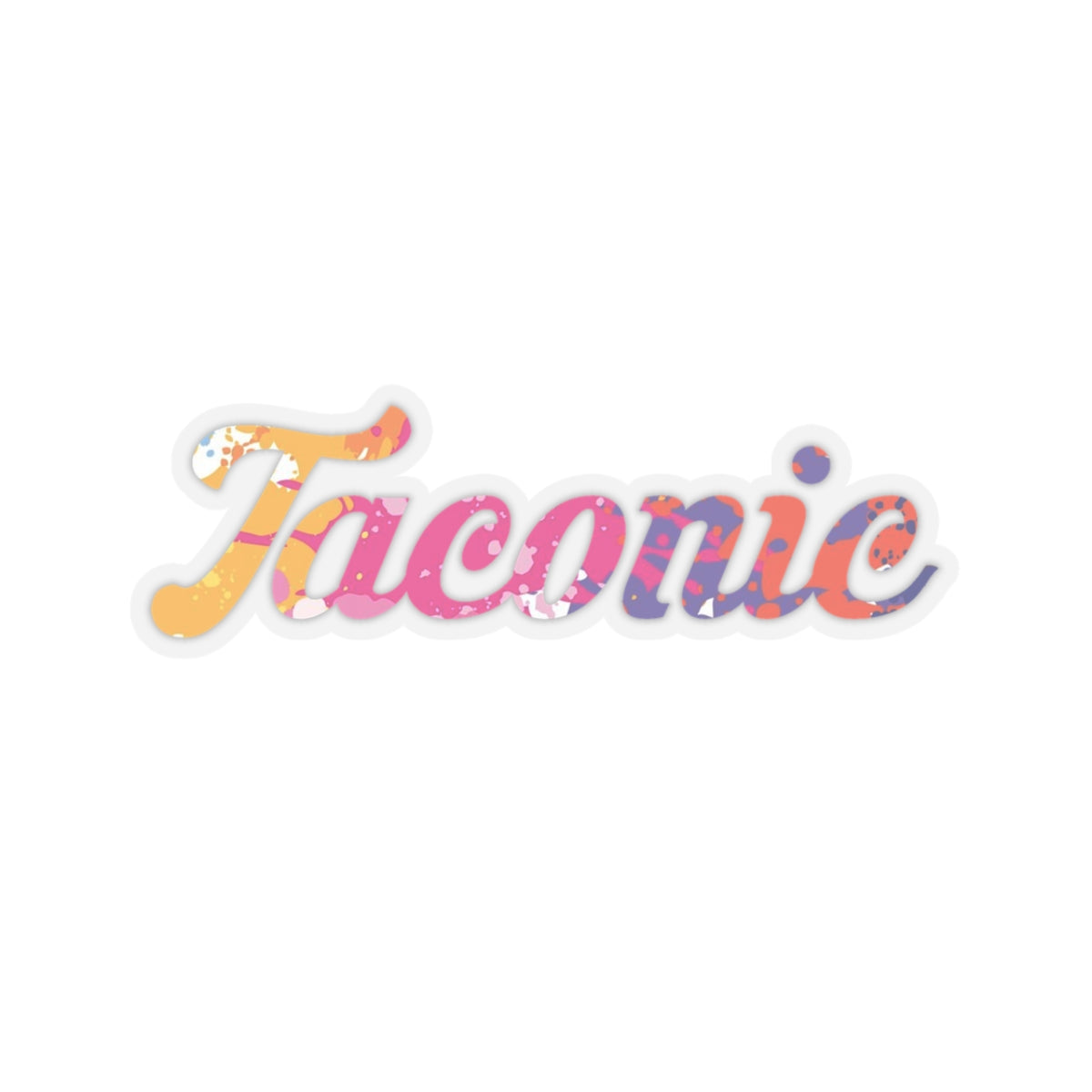 Taconic Paint Splat Sticker