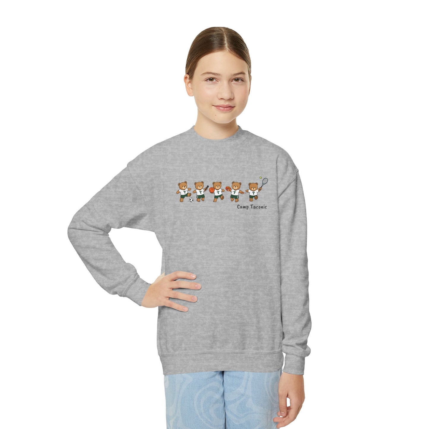 Activity Bears Youth Crewneck