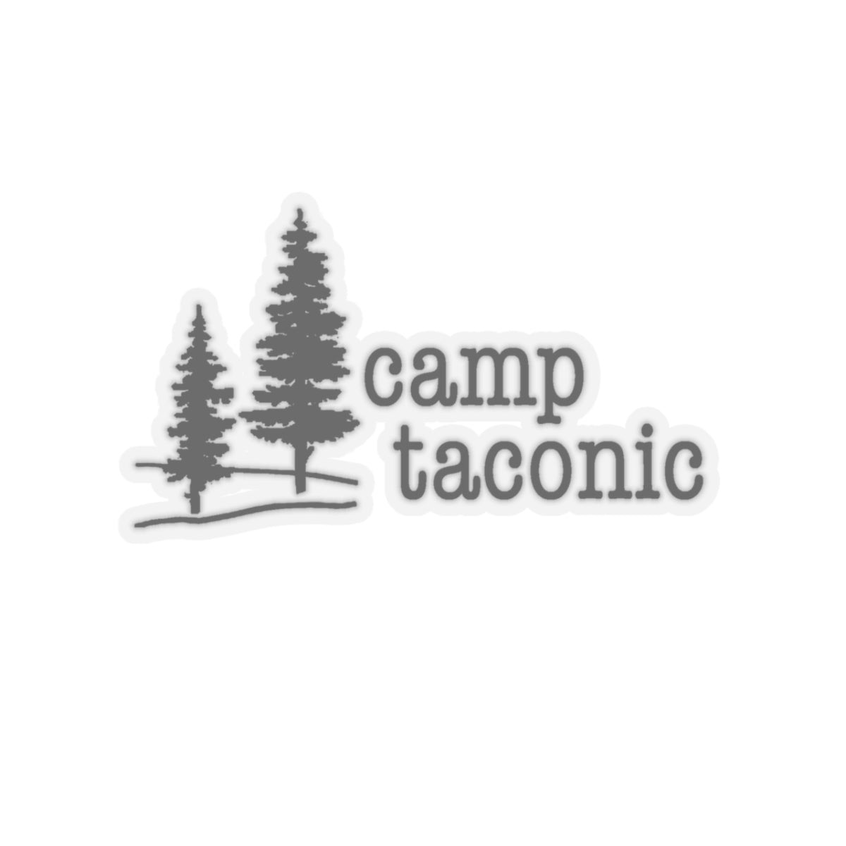 Camp Taconic Retro Logo Sticker