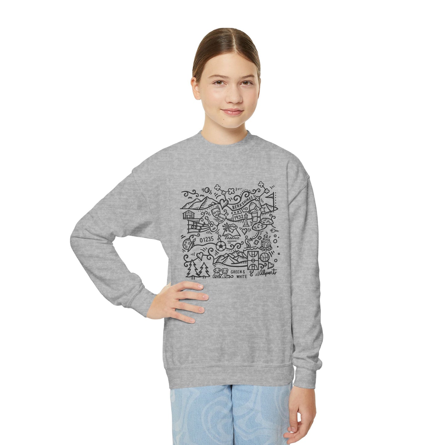 Alpert Youth Crewneck