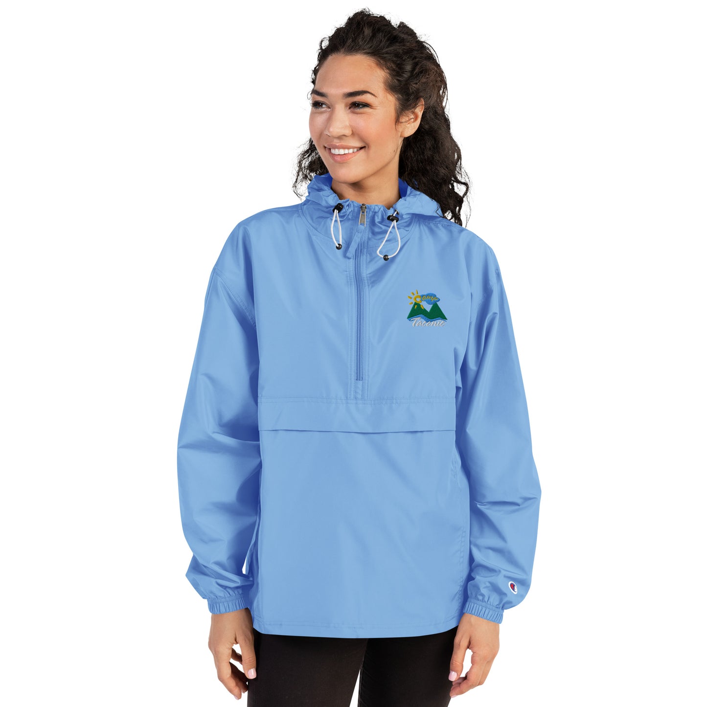 Taconic Embroidered Champion Pullover Jacket