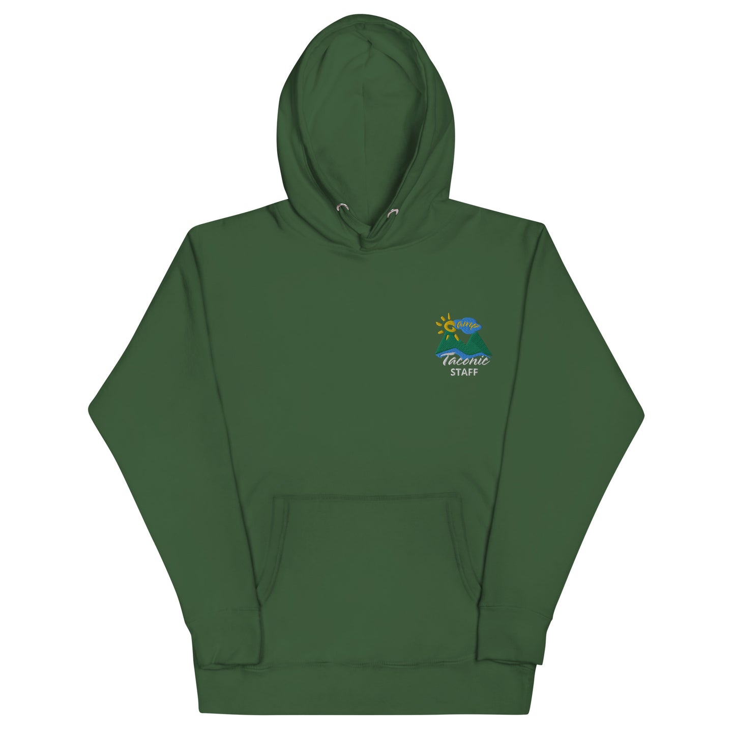 Camp Taconic Staff Embroidered Logo Unisex Hoodie